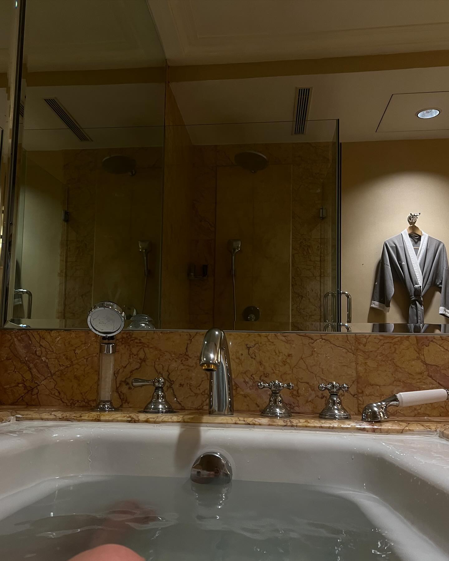 Staying at the JW Marriott Hotel for a month.