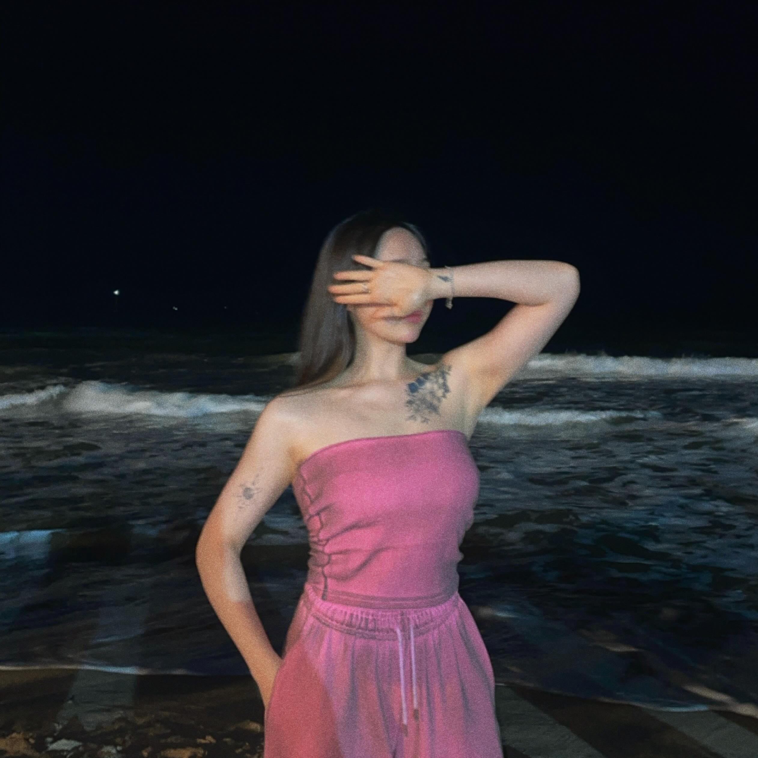 #밤바다 🌊🌊🌊