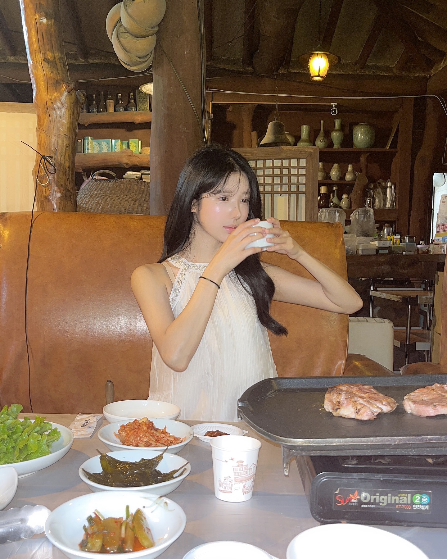 이천 꼭 와야하는 맛집 
️⭐⭐️️⭐️⭐️⭐️ (별다섯개) 
반찬 하나하나 정성그득 고양이 마중까지 완벽