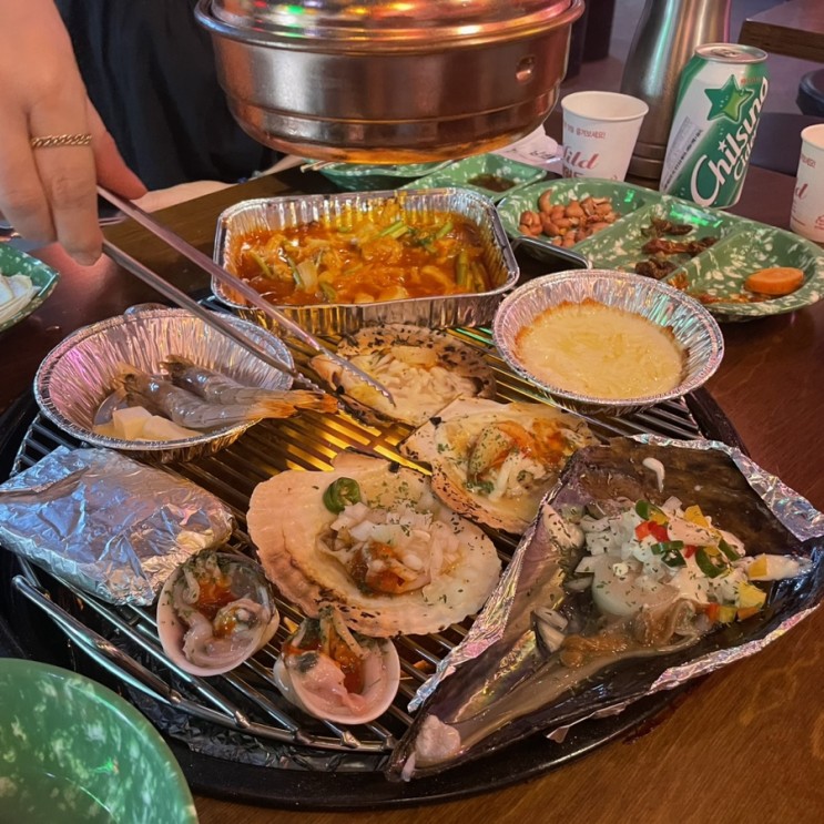 [ 남문 맛집 삼바리 ] 삼바리 조개구이 해물탕 리뷰