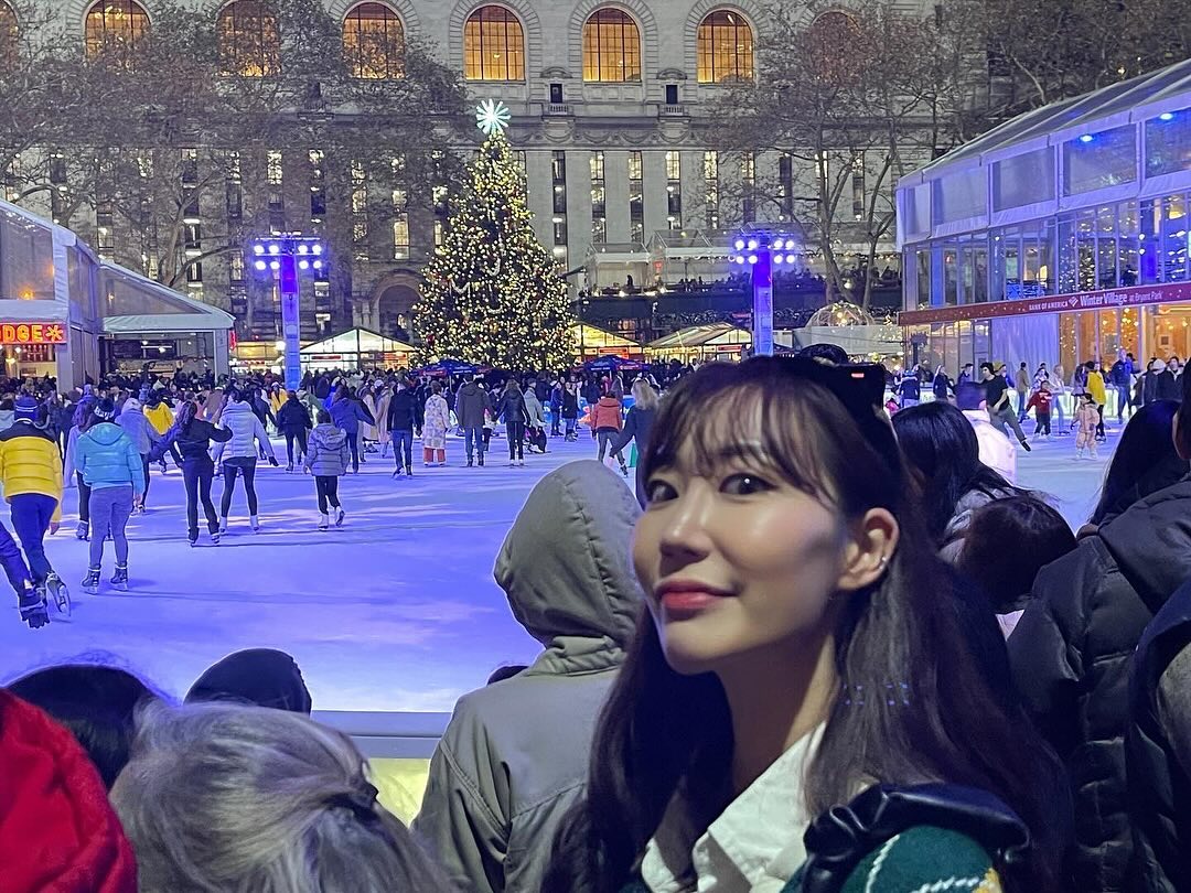 Bryant Park 🎄보기 성공적. ( feat. 기빨림 ) 👁️👄👁️