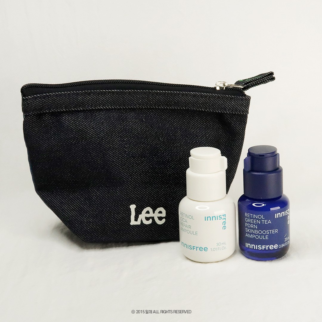 #이벤트당첨 leejeanskr INNISFREEofficial

INNISFREE [이니스프리 X LEE 콜라보 이벤트]
당첨되어 작성하는 후기💚💙

파우치는 꽤 험하게 쓰는편인데
LEE 데님 파우치는 소재가 유연하고
수납공간도 넉넉해서 활용도 굿굿👍

거울볼때마다 민감한 피부,탄력때문에
고민이 많았는데 레티놀 시카 앰플,
레티놀 PDRN 앰플와 함께
열심히 스킨케어도 해보려구요

감사합니다 이니스프리 LEE😘