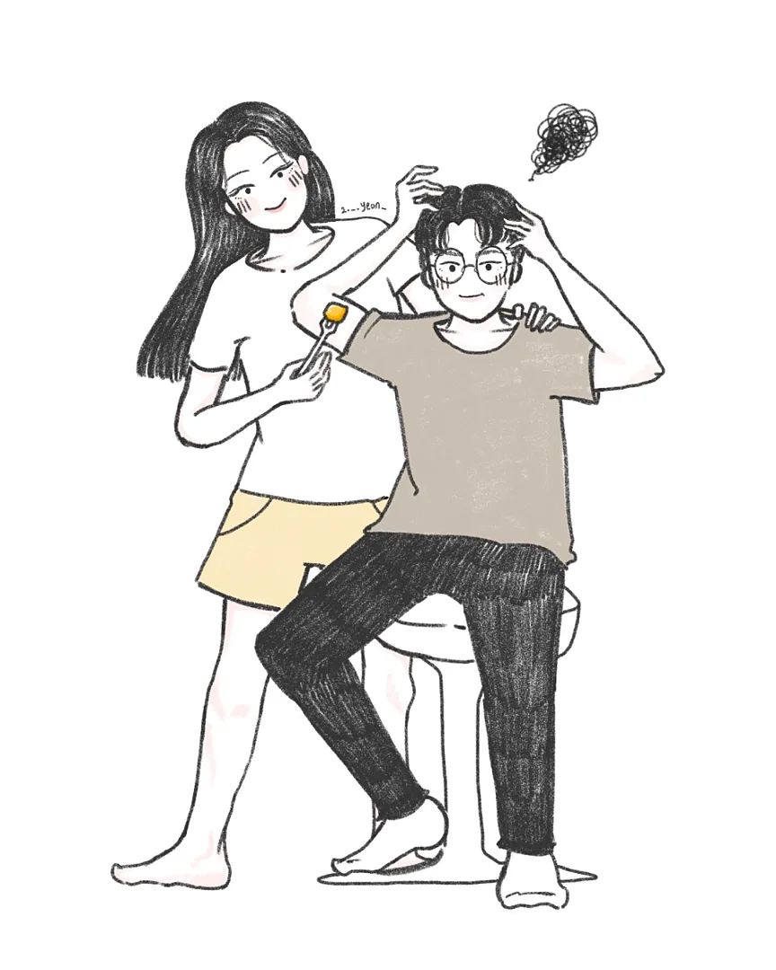 요즘일상🥭
.
.
#일러스트 #일러스트레이션 #낙서 #커플 #커플스타그램 #데이트 #커플드로잉 #드로잉 #스케치 #일상 #drawing #sketch #illustration #drawing #ipaddrawing #couple #과일먹어 #머리그만