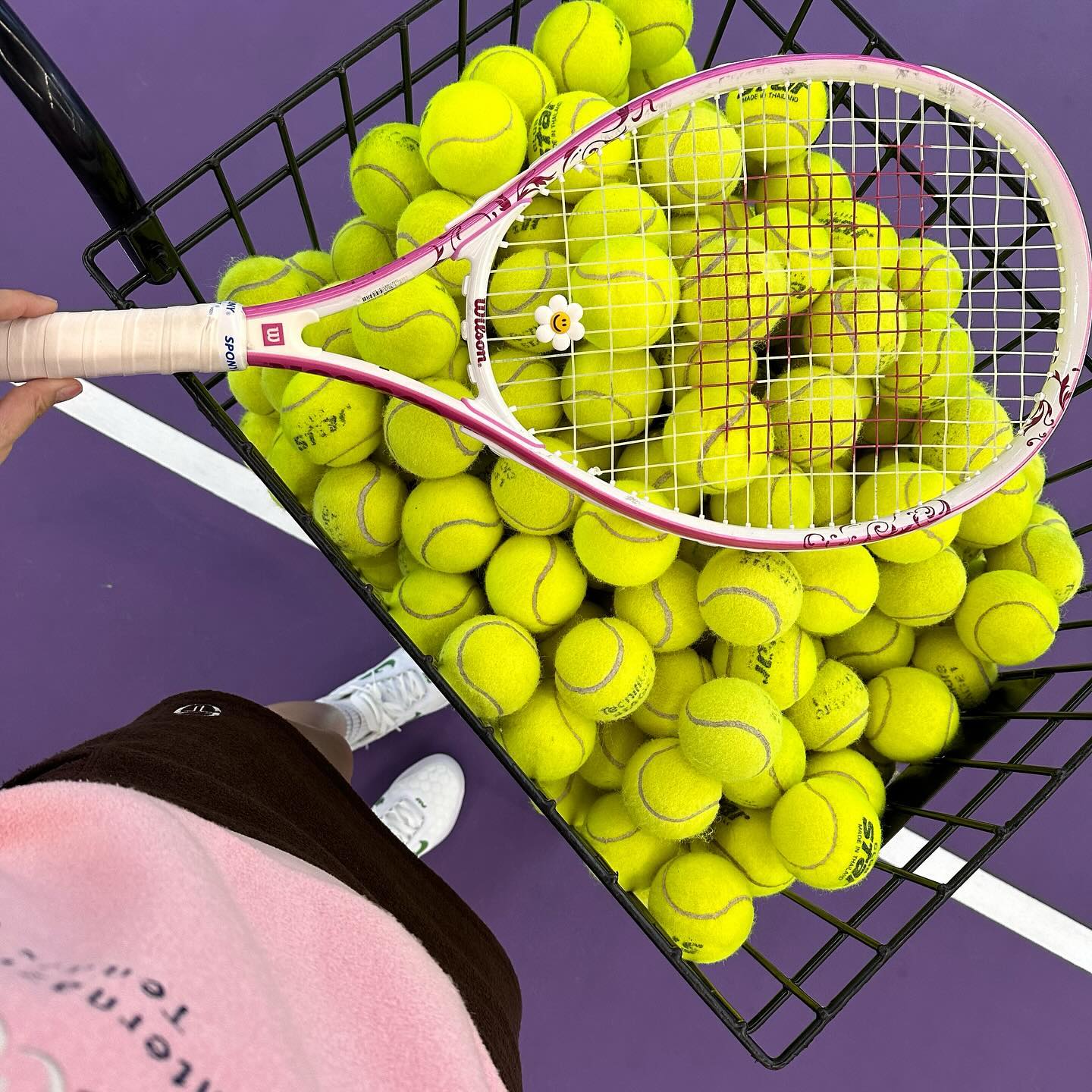 해삐 연말🩵🩷🎾 #테니스조아 #세르지오타키니 #타키니러브올 #타키니loveall