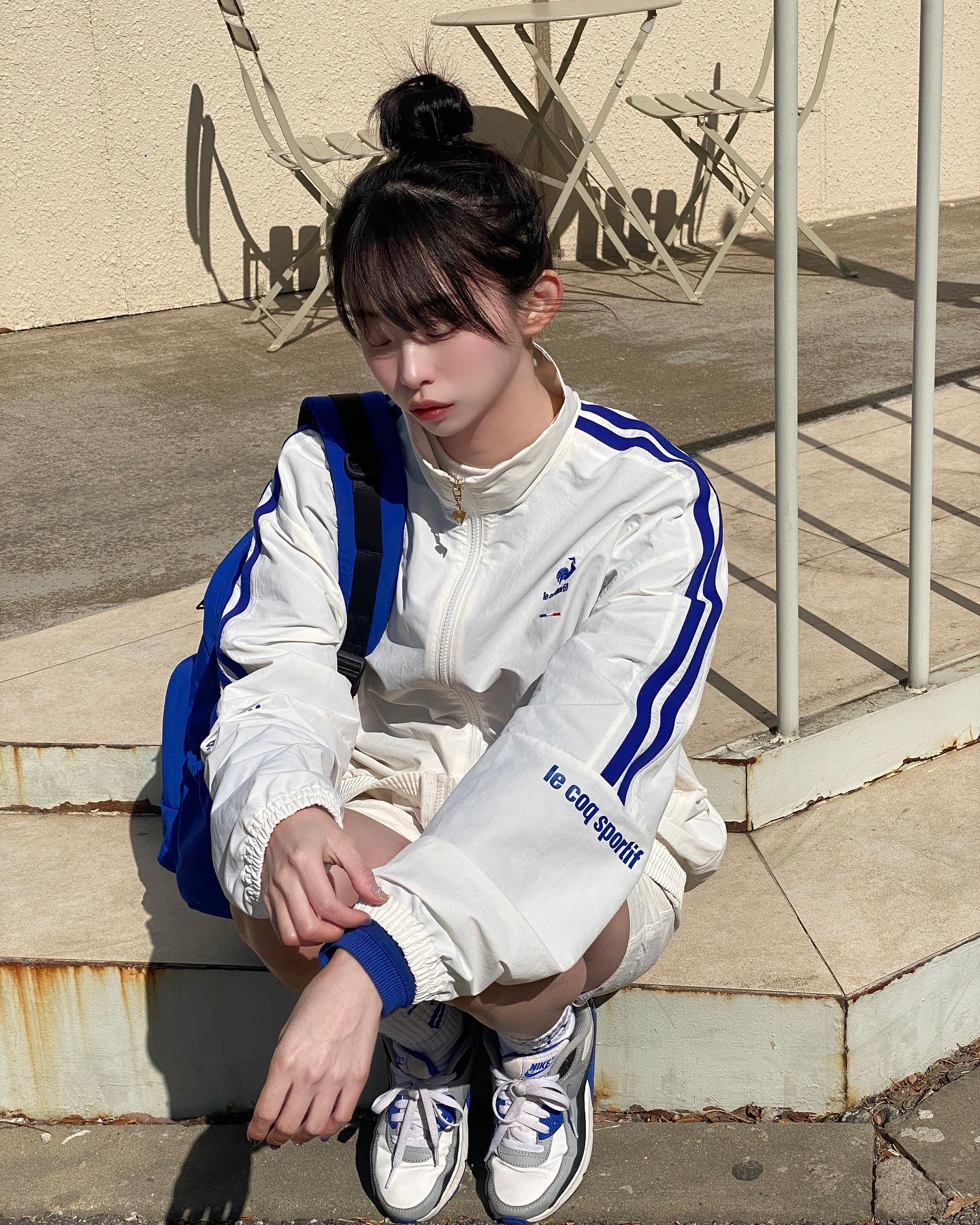 #광고 선데이자켓 입고 나랑 테니스 치러 갈 사람🙋🏻💙 

-

#르꼬끄스포르티브 #lecoqsportif #데일리룩 #바람막이자켓 #바람막이 #자켓추천 #봄자켓 #테니스룩 #테니스자켓 #오오티디 #ootd #outfit #dailylook #남자패션 #여자패션 #봄패션