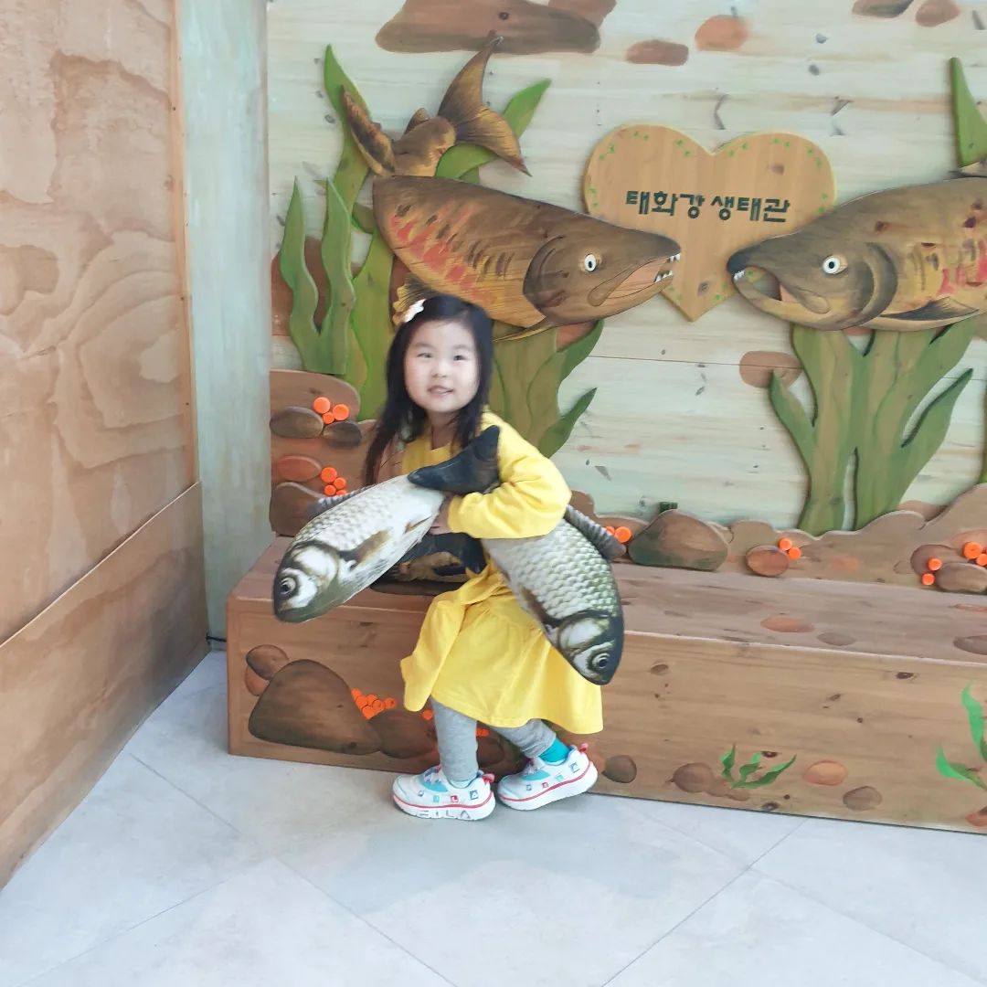 ㆍ
오랜만에 가본 태화강생태관 🐟 🐠 
 
매표소에서 체험있는거 확인하고 
바로 체험실가서 연어키우기 설명듣고
연어알 받아오고ㅋㅋ
잘 키울 수 있을까 😏
 
오랜만에 가서 체험학습도 하니 두시간 훌쩍~
 
다음에 또 오자 😊
 
 
 
#태화강생태관 #연어키우기 #57개월 #나들이