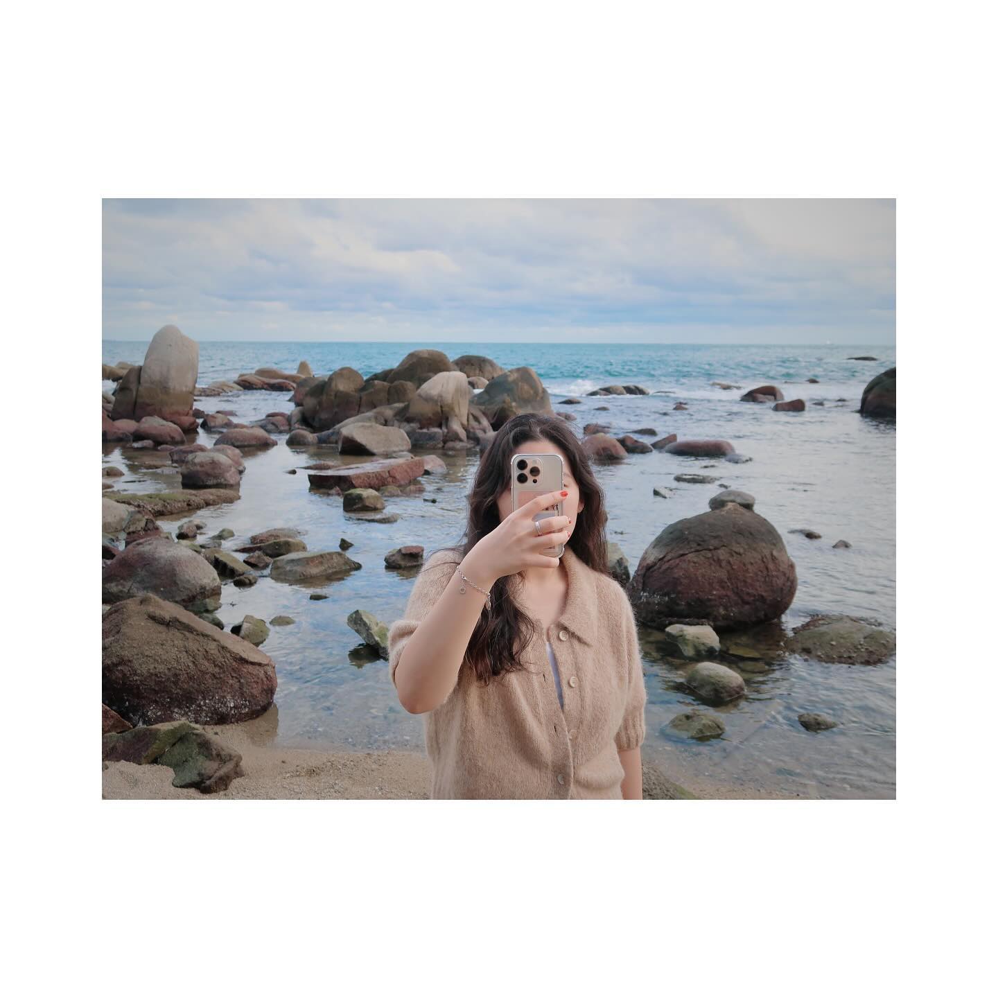 바다가 있는 우리동네 ,,, 그리고 집을 안나가는 나~💙🌏🐟