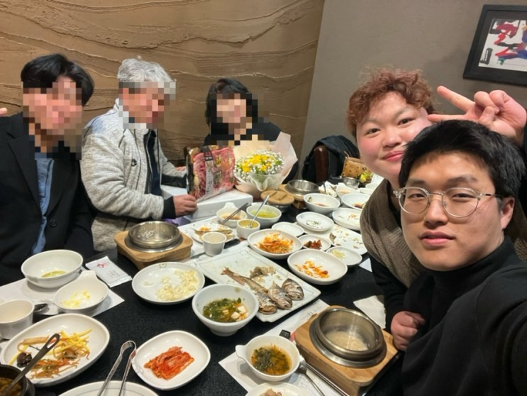 한우리와 재워니의 결혼준비(?)1탄-한우리 가족 만나기(두정1987,한우랑정육점,화니핀플라워)