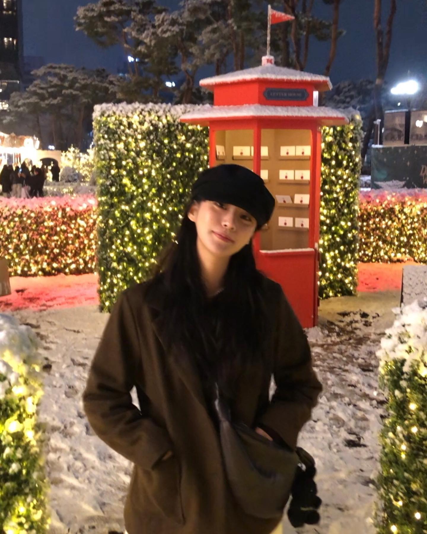 눈 오는 롯데몰 이게 마지막인가요,, ❄️