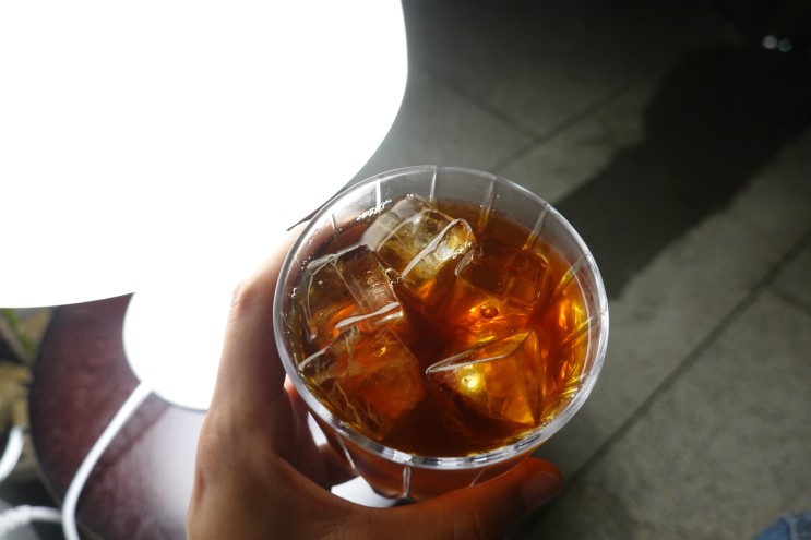 전대정문필터커피 분위기도 좋은 중흥동카페 수평선