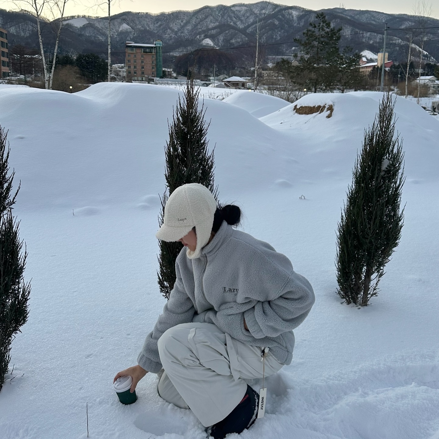 눈좋아 사람의 낮과 밤❄️🤍