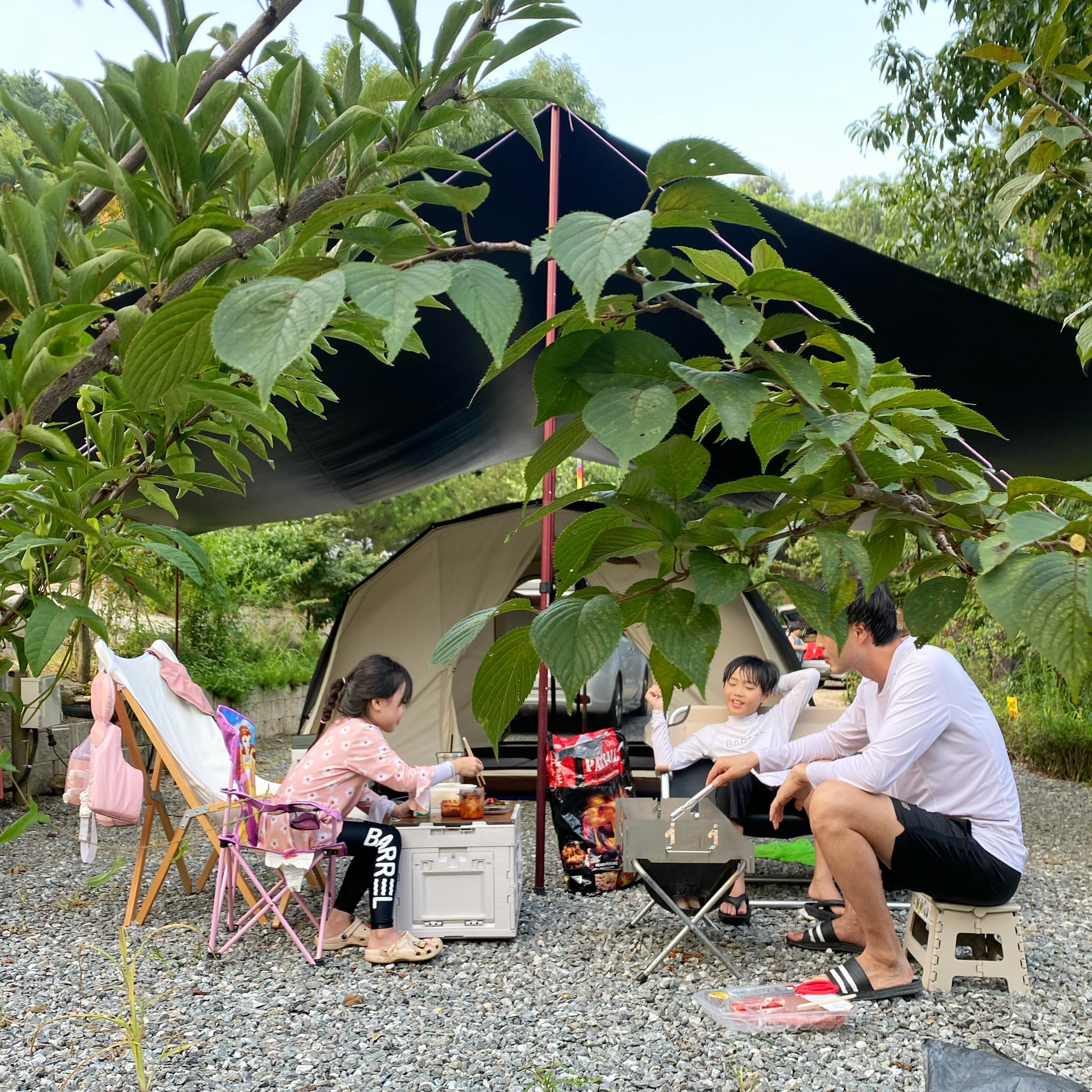 #유_유네캠핑
59th #자연숲캠핑장(24.08.03~08.04) 🥵