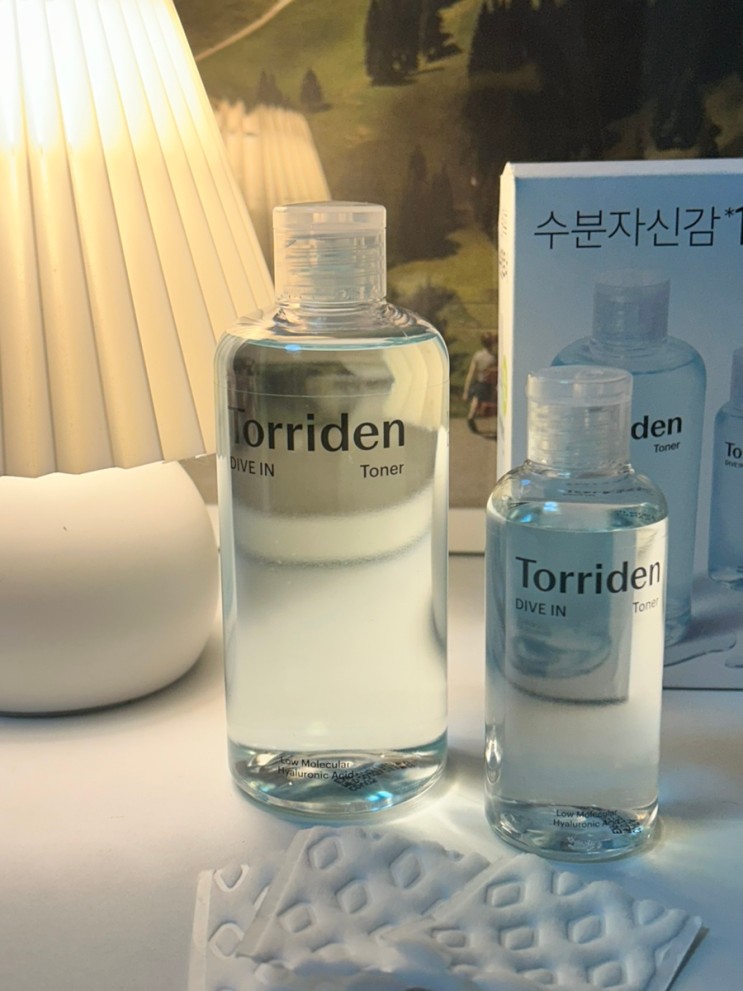 내돈내산으로 산 올영 수분토너:: 다이브인 저분자 히알루론산 토리든 토너