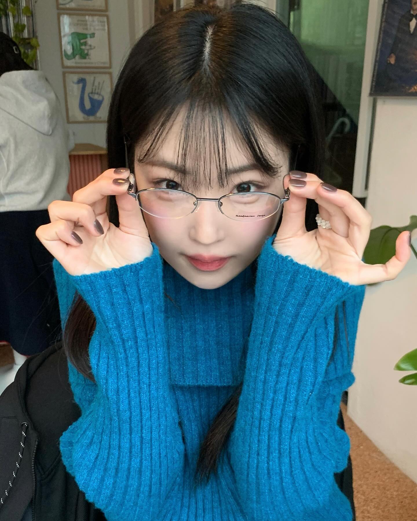 할미는 유행 못참아~ 누가 봐도 내 것은 아닌 안경