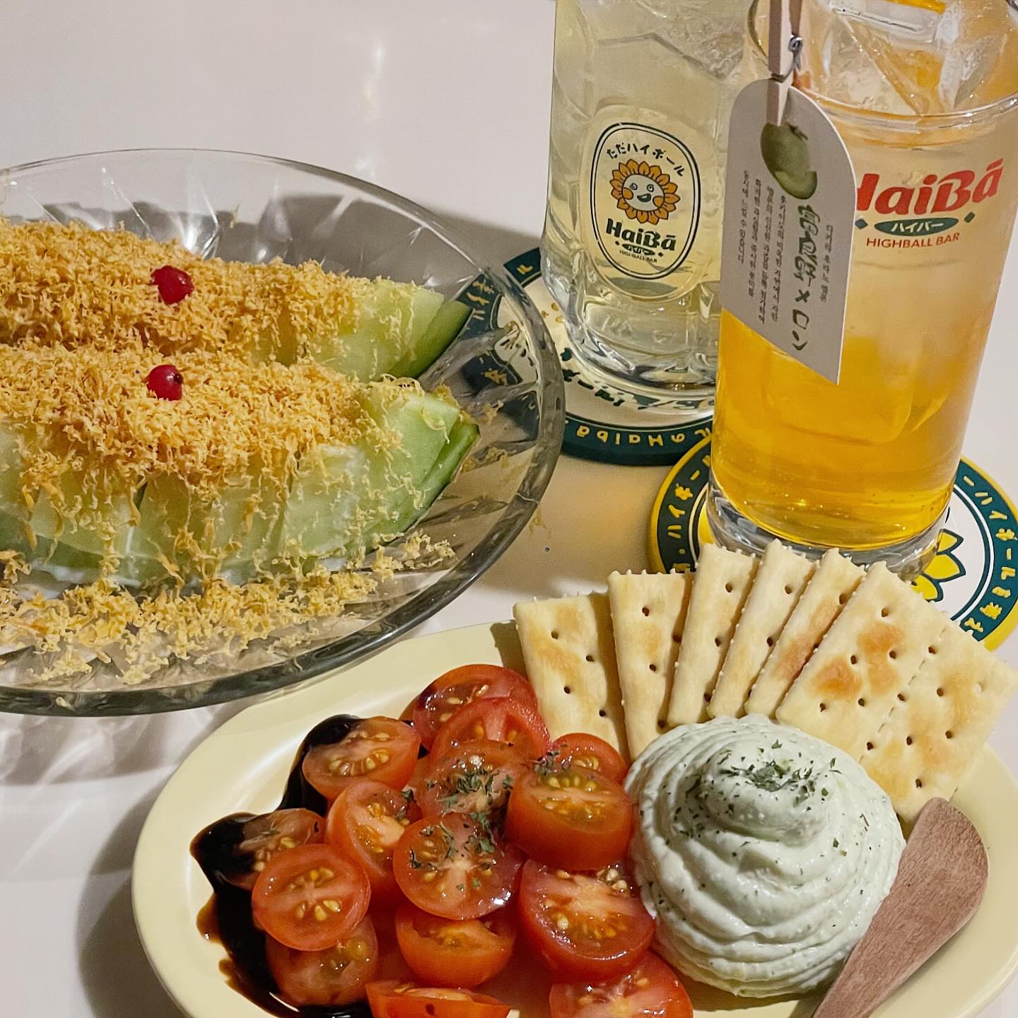 하이바🍈🧀🍅🍹💐
.
후라노 멜론 달달 𝒿𝓂𝓉❣️
바크토❤️
브라운 치즈 멜론💚
.
.
.
.
.
#하이바 #하이바동래점