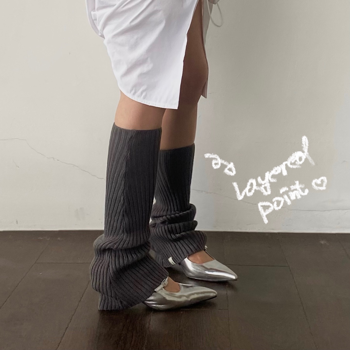 발토시 문의가 들어와서 언능 호다닥 올려 놨지요🧦
플랫슈즈나 어그에 레이얼드 하기 딱 !!