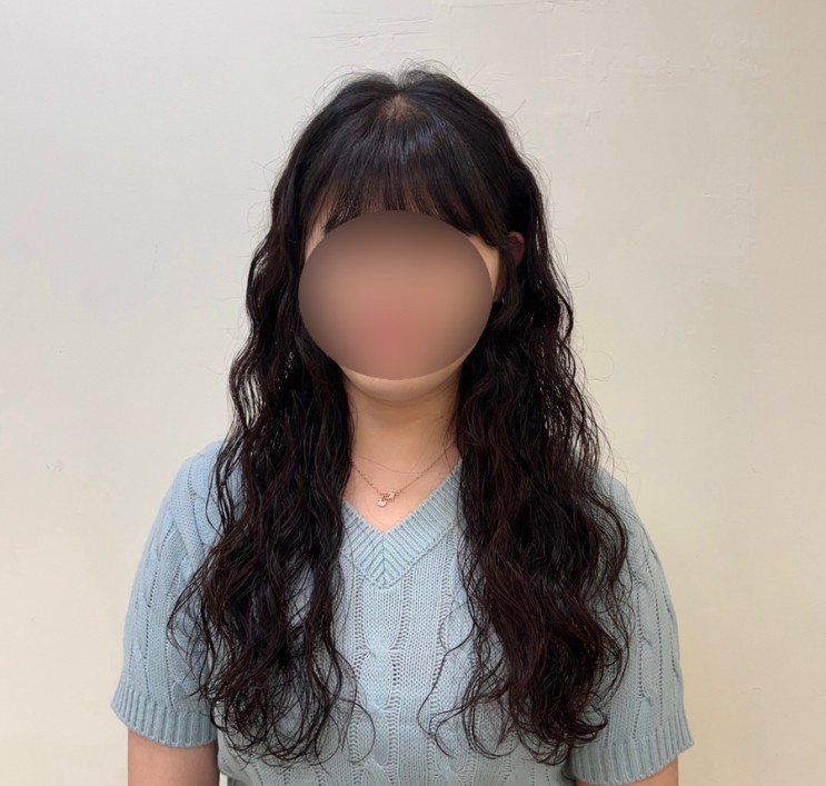 이수역 미용실ㅣ끄댕이 긴머리 히피펌 젤리펌 가격 리사쌤 후기 + 관리 손질법