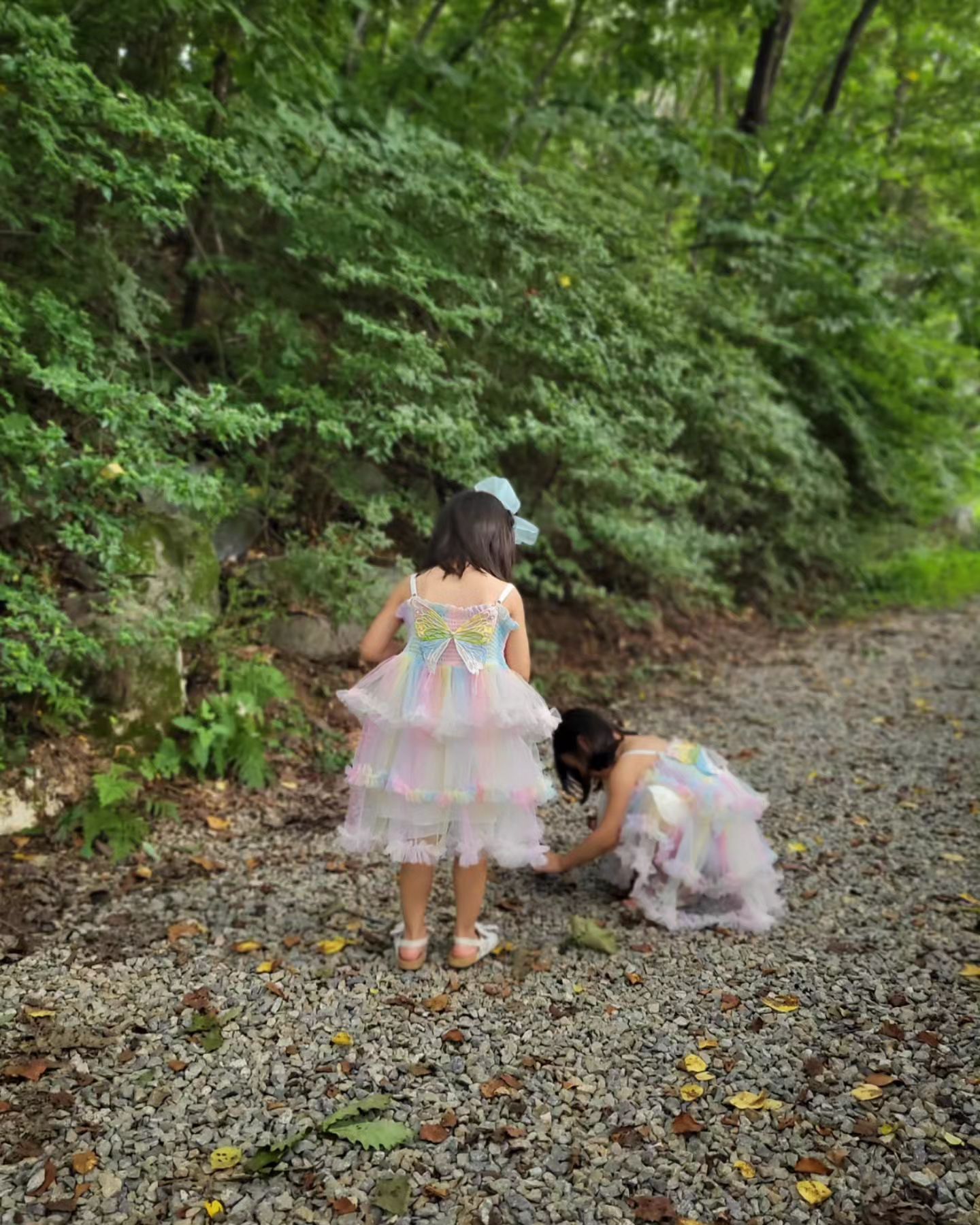 Fairies of the forest💚

Thanks to diannedangni for the adorable dresses, you made their day!

__

#memo

Place | 경기 화성시 hyegyeonggung___bakery_cafe
'혜경궁 베이커리'

한옥, 야외 라이브공연, 산책길
특히나 어머님들이 좋아하실만한
대형 베이커리 카페

야외는 애견동반도 가능🐕

주말 실내는 매우 혼잡🙉
이지만 주차장은 넓음

#카페투어 #베이커리카페 #혜경궁베이커리
