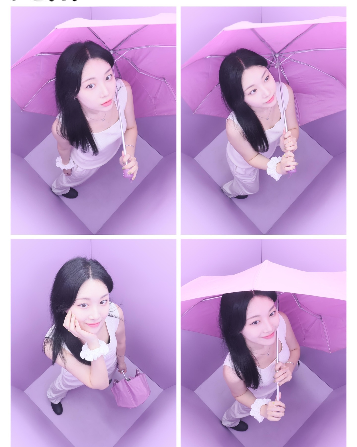 올만네컷ㅎ 비 온 기념☂️