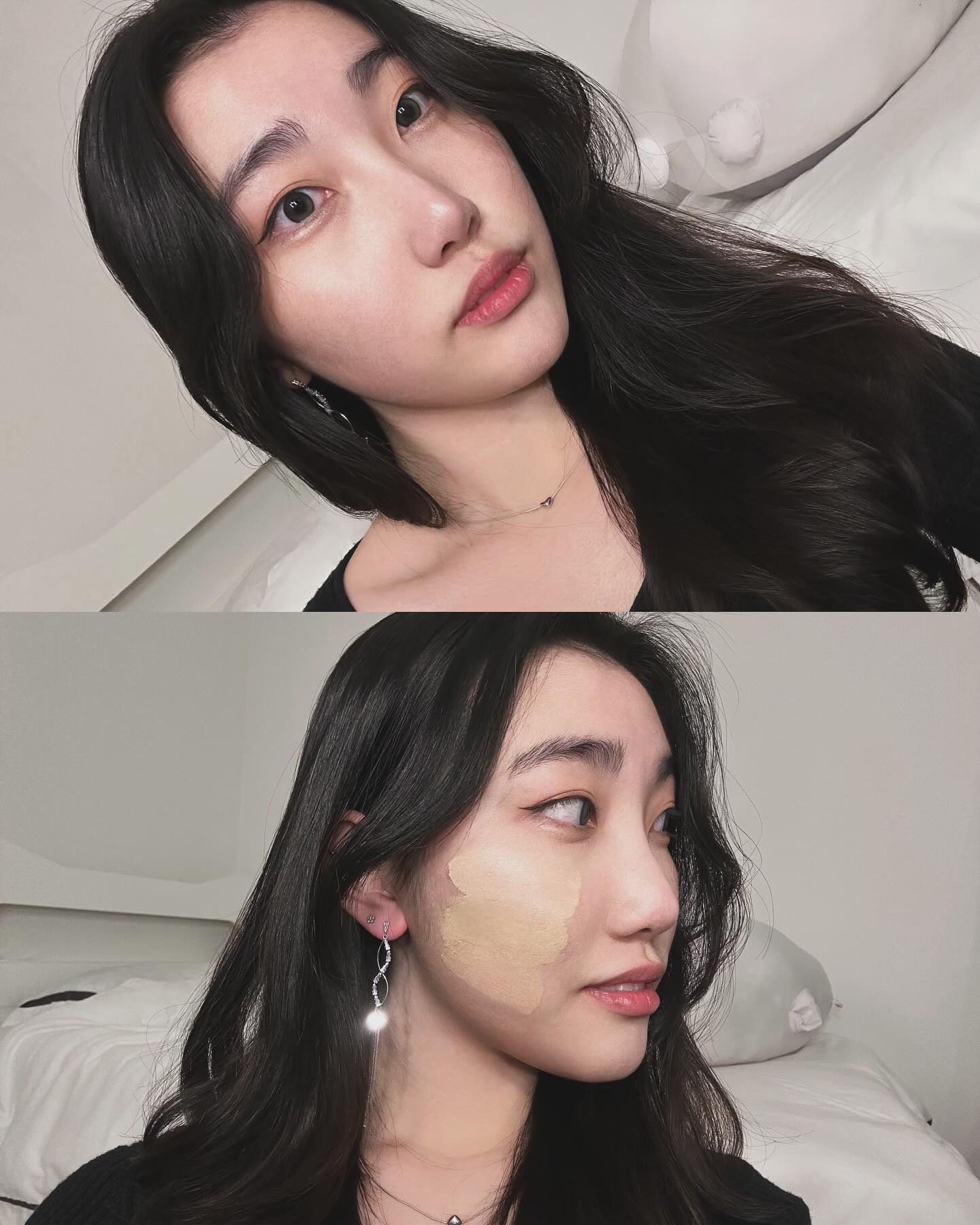 #광고 
아르마니의 디자이너 글로우 파운데이션❤️

- 두껍거나 텁텁함 없이 얇고 매끈하게 잘 발려서 예쁜 피부를 연출할 수 있어요✨🎀
- 수정화장 딱히 안해도 괜찮았어요! 다크닝, 모공끼임도 거의 없었어요🪞

TIP
겨울이니, 건성피부는 기초 탄탄하게 해주기~❄️

내일 12/25(월) 롯데온 선런칭, 24년 1/2(화)에는 공식 런칭이 예정되어 있으니 기대해주세요!✨