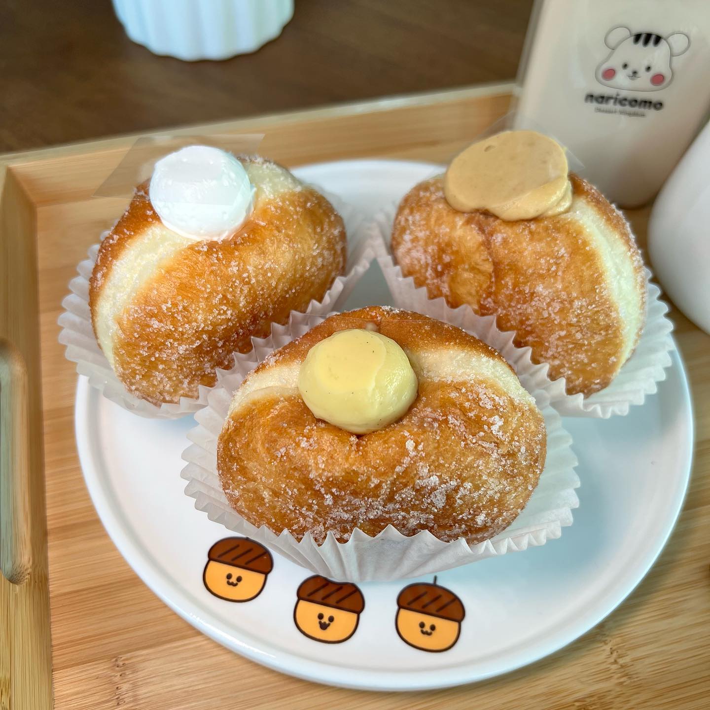 나리꼬모
서귀포 도너츠 맛집
크림이 도너츠보다 많이 들어있어요 

나리꼬모
#서귀포도넛 #서귀포도너츠 #제주맛집
