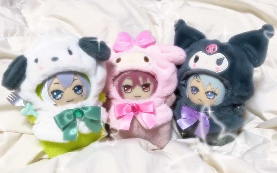 サンリオとモンちゃんの完璧なコーディ #モンぬい #モンぬい写真部