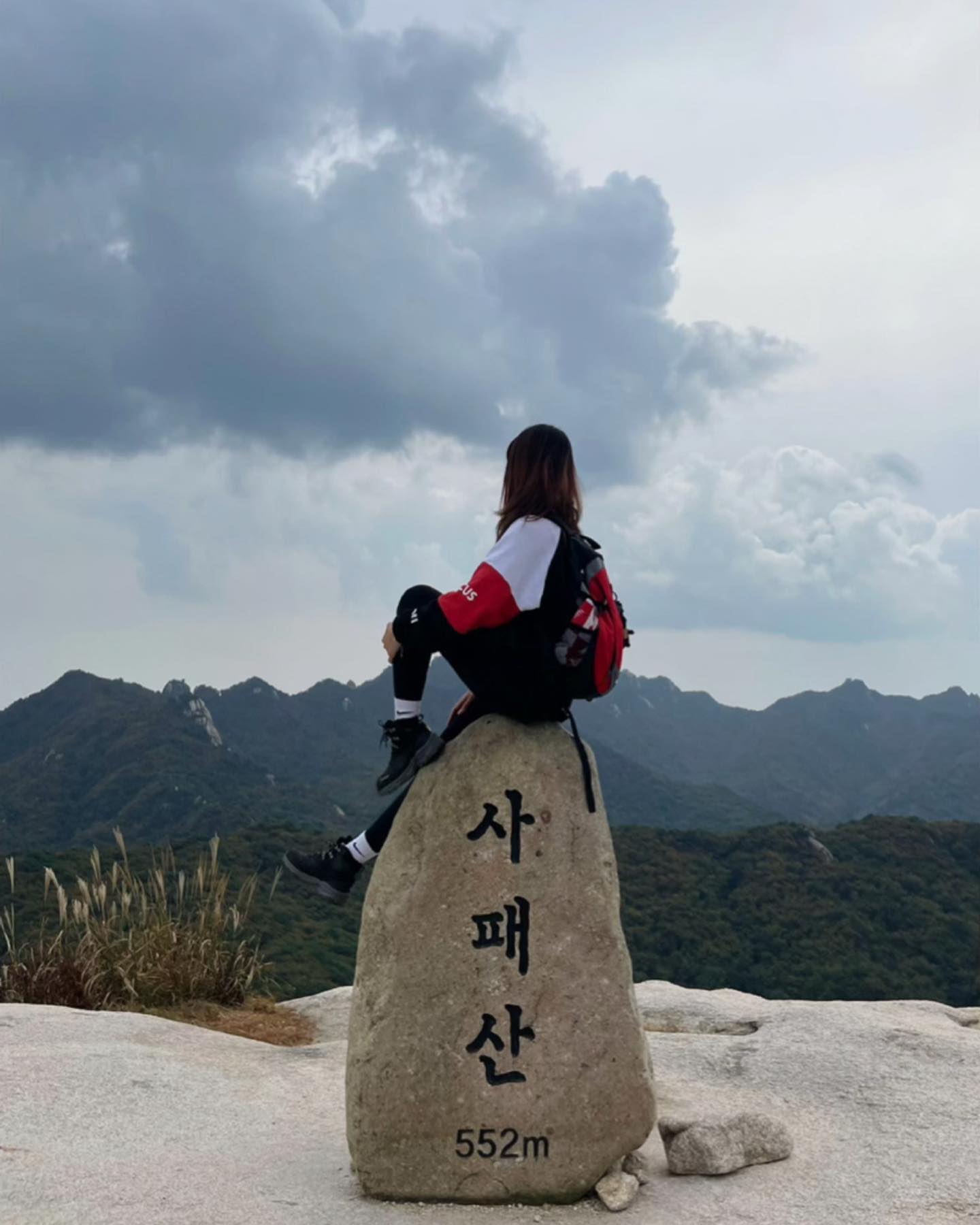 ⛰ 
⠀

송추제2주차장 - 송추계곡 - 사패능선 - 사패산(원점회귀)
⠀
⠀ 
자연美 #사패산 
23.10.13.
⠀
⠀
⠀

#오등완 #오운완 #산 #등린이 #등산 #등산하는여자 #등산코스 #등산룩 #데일리워커 #하이킹 #산행 #등산스타그램 #산스타그램 #산타는여자 #사패산정상 #사패산등산 #건강 #건강스타그램