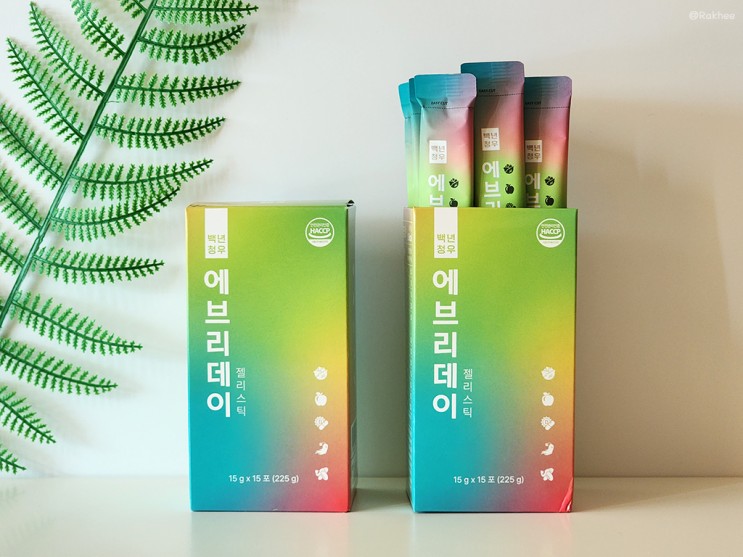 영양 가득 백년청우 에브리데이 젤리스틱엔 양배추 가득, 아이가 잘 먹어요.
