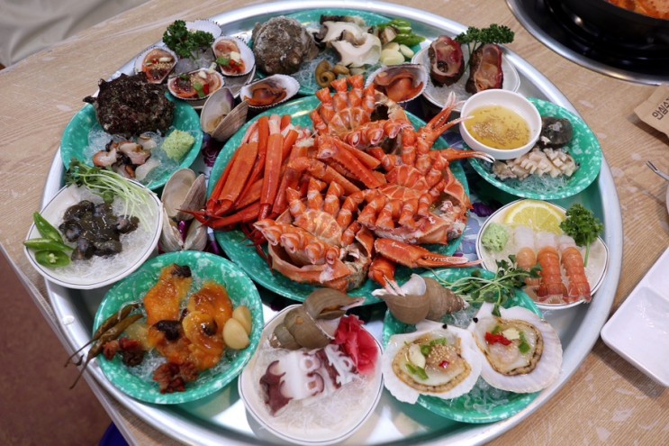 시흥 정왕동 맛집ㅣ대게좋은집  해산물이 신선한 애견동반 술집