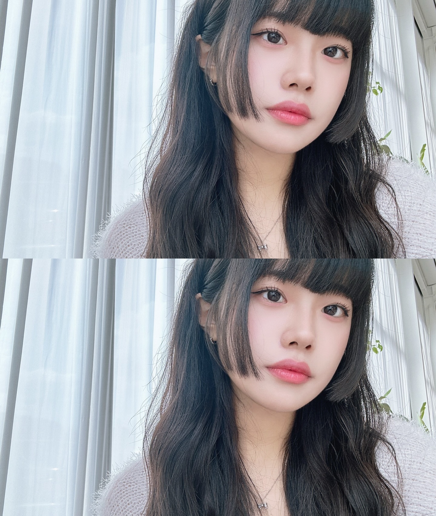 잘 안쓰는 왼쪽얼굴 공개와 함께🫣
연 휴 끝
-
-
-
-
#셀피 #가을코디 #클리시어 #연휴끝 
#selfie #핑크메이크업