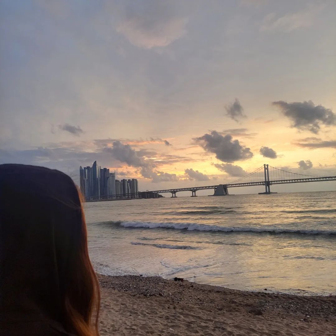 아침의 광안리 🏖