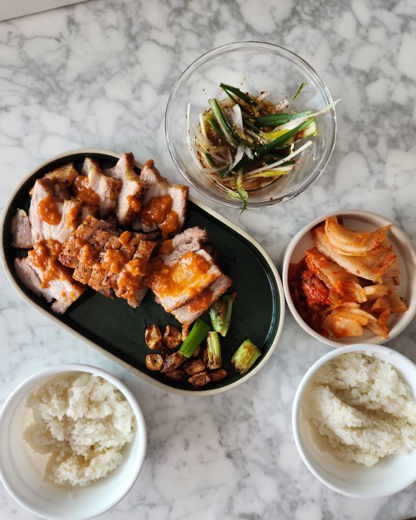 #집밥 #크리스피통삼겹 #쿠쿠밥솥 #쌀밥 #15년숙성매취순
