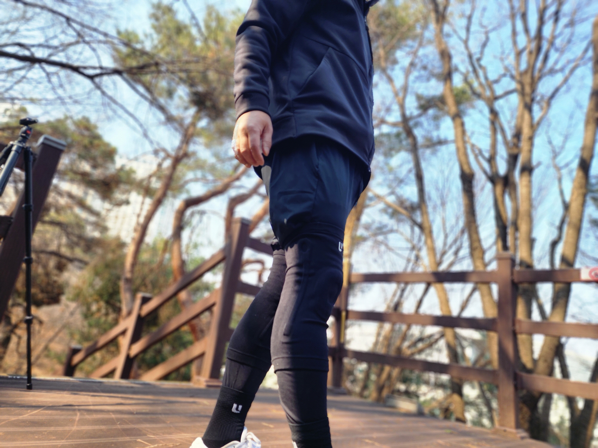 [울티모] 무릎보호대, 스포츠양말