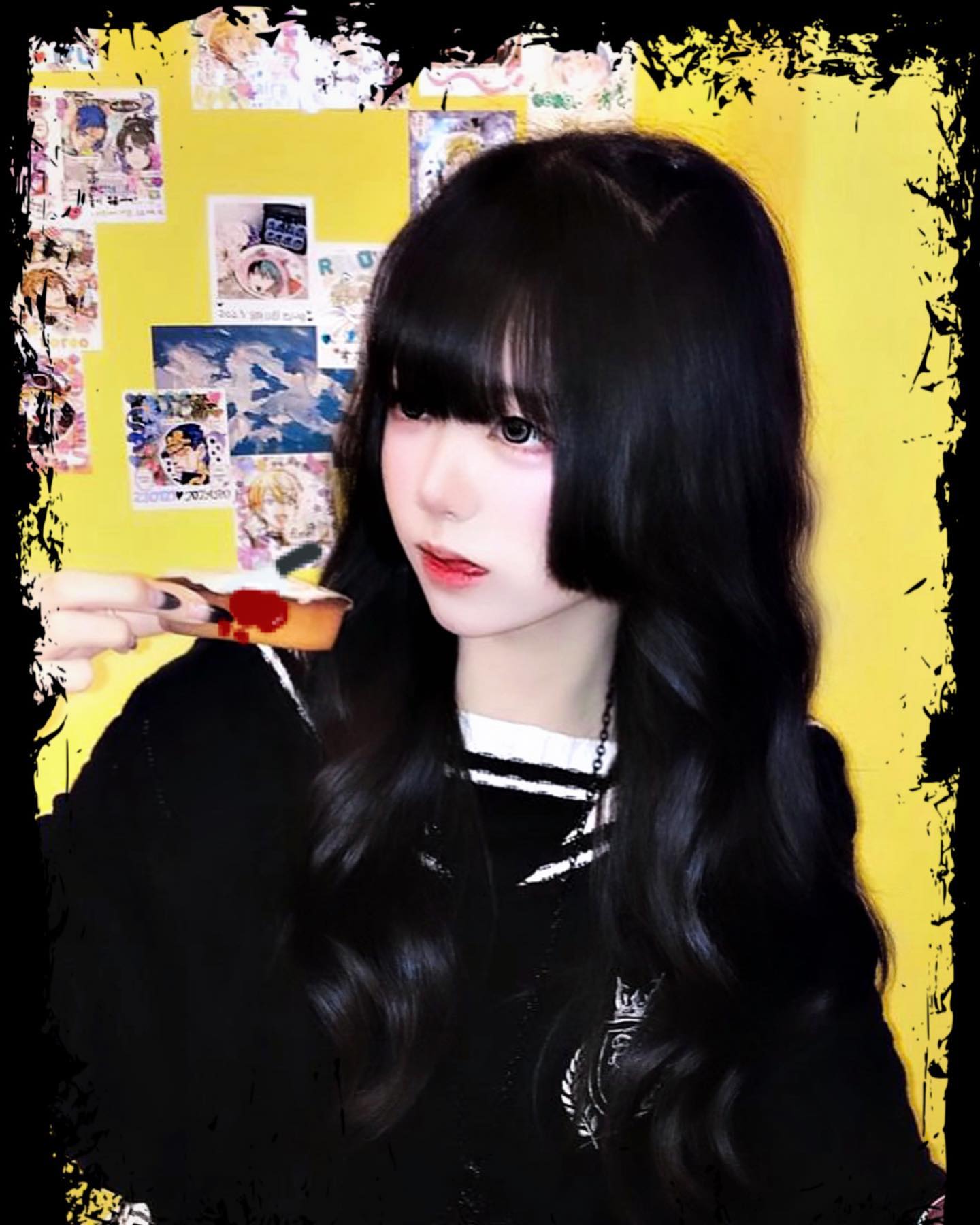 🩸

#ゴスロリメイク 
#サブカルストリート
#サブカル地雷
#自撮り #いいね返し
#美男美女さんと繋がりたい
#다크웨어 #스트릿패션