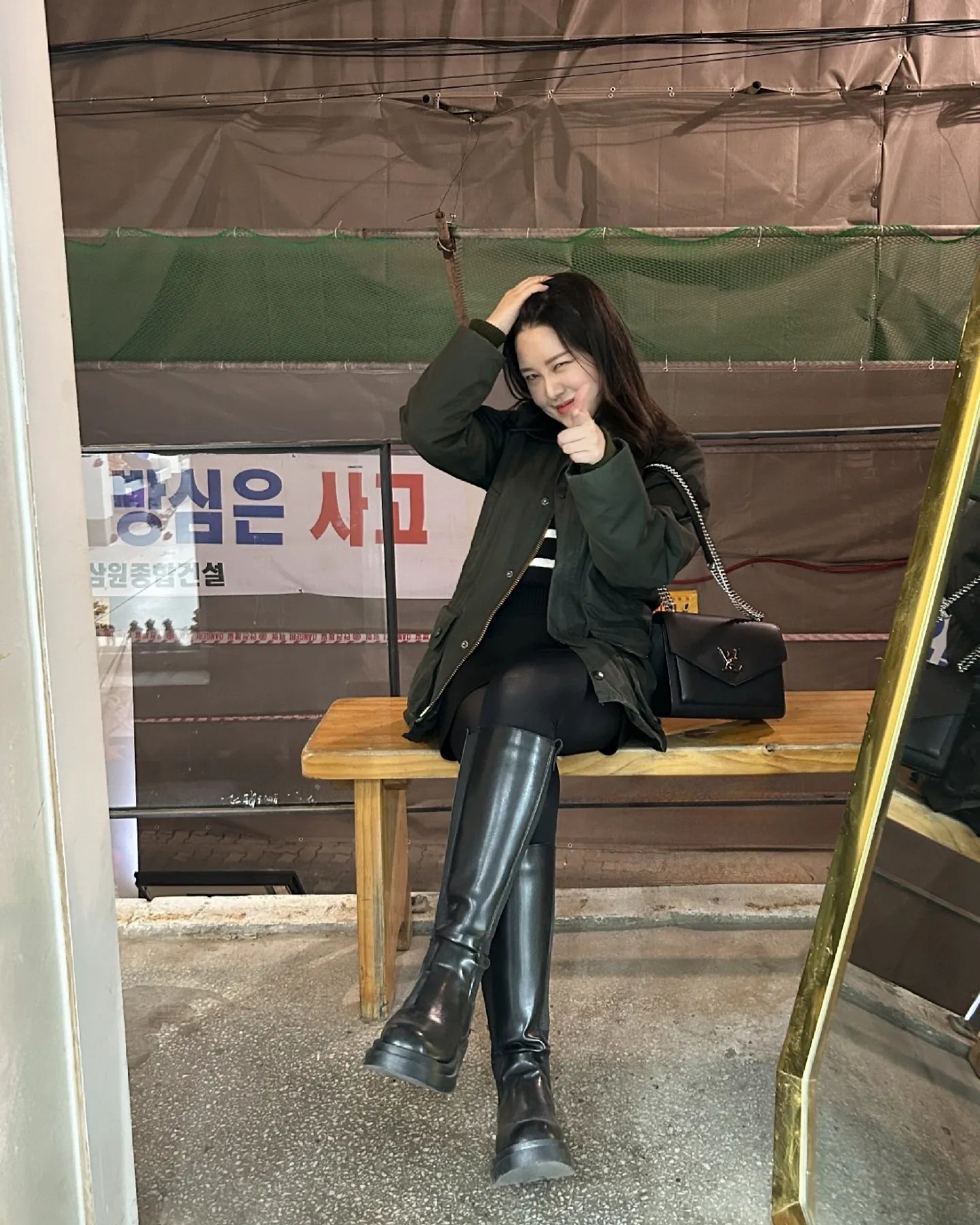 기가막힌 공사장뷰😗