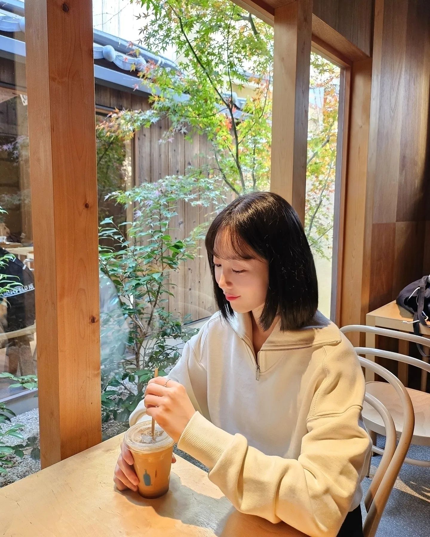앞머리 싹둑💇‍♀️ 난젠지 가는 길에 있는 고즈넉한 분위기가 좋은 교토 블루보틀☕️🤍💙🤎