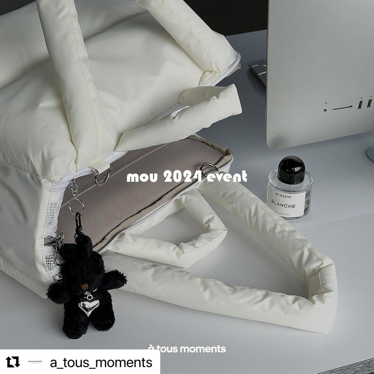 #Repost a_tous_moments with use.repost
・・・
안녕하세요 아투스모멍트입니다:) 

올한해 무우펫백과 함께 많은 사랑을 받은 한 해였습니다.
저희는 조금 더 여러분들께 많은 이야기를 듣고 
귀기울여 모두가 편안한 가방, 함께하는 모든 순간에 저희가 있기를 바라는 마음으로 아투스모멍트가 성장하기를 그렇게 한 해를 소망하고 있습니다. 🖤

앞으로도 우리 아투멍분들이 아투스모멍트 더 많이 사랑해주시길 바라는 마음을 담아 새해 작은 리그램 이벤트를 준비했어요.

무우펫백과 함께 하고싶은 이유 혹은 아투스모멍트에게 바라는점 등등을 댓글로 적어주시면 추첨을 통해 한분께 무우펫백을 선물로 보내드릴게요. 

아투스모멍트를 사랑해주시는 모든 아투멍분들 
그리고 우리 귀여운 댕댕이 친구들 모두 아프지말고 건강하고 
항상 행복이 가득한 2024년 되길 바래요 ✨

참여방법 
-a_tous_moments 를 팔로우 해주세요.
-본 게시물을 스토리 혹은 피드에 리그램해주세요. 
- 무우펫백과 함께 하고 싶은 이유를 적어주세요! 

참여기간 2024.01.02 - 16일 
당첨자 발표 2024.01.18

#atousmoments 
#아투스모멍트 
#비건브랜드 
#강아지이동가방
#강아지가방
