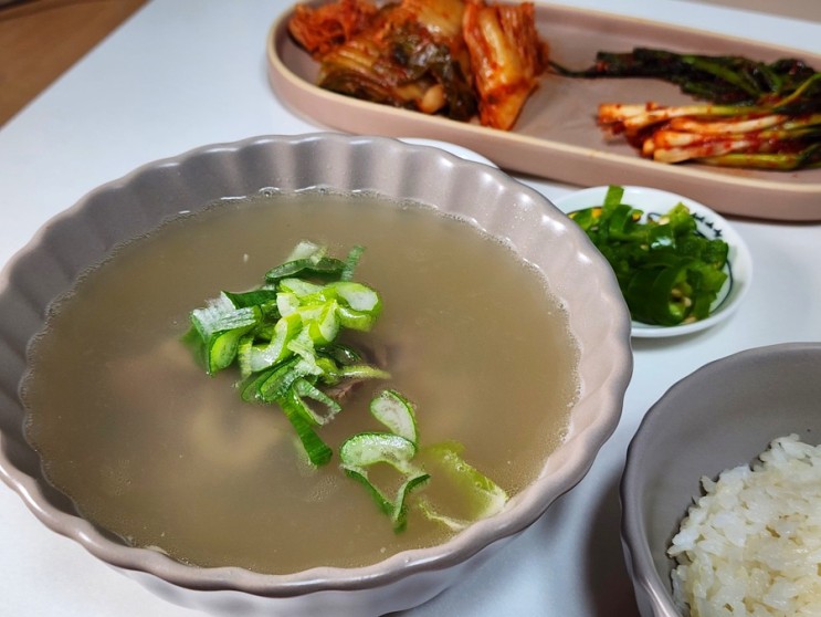 벽제갈비 한우곰탕으로 간편한 저녁 한끼!