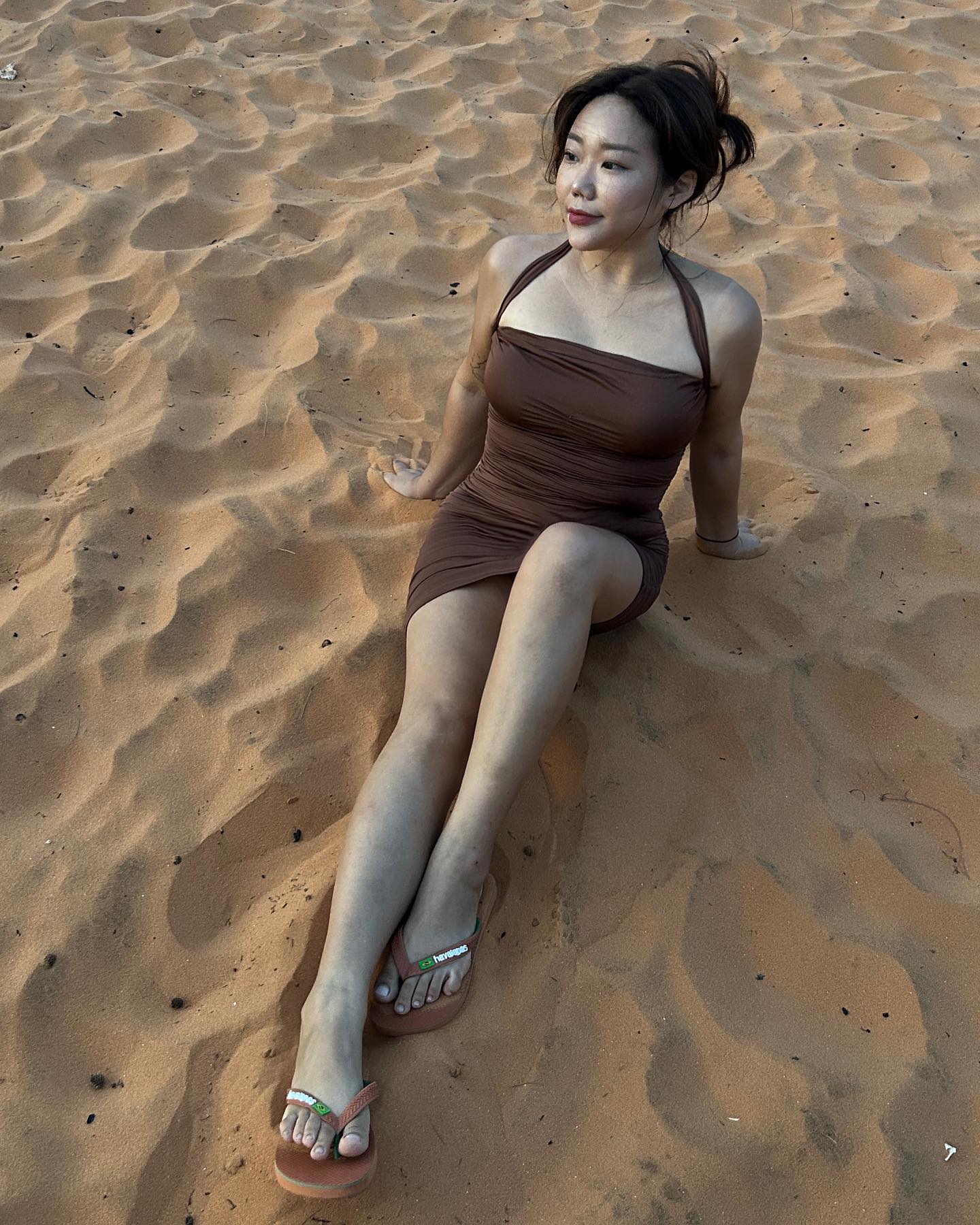 무이네 레드샌듄인데 내가 찍으니 강원도 양양 ㅜ