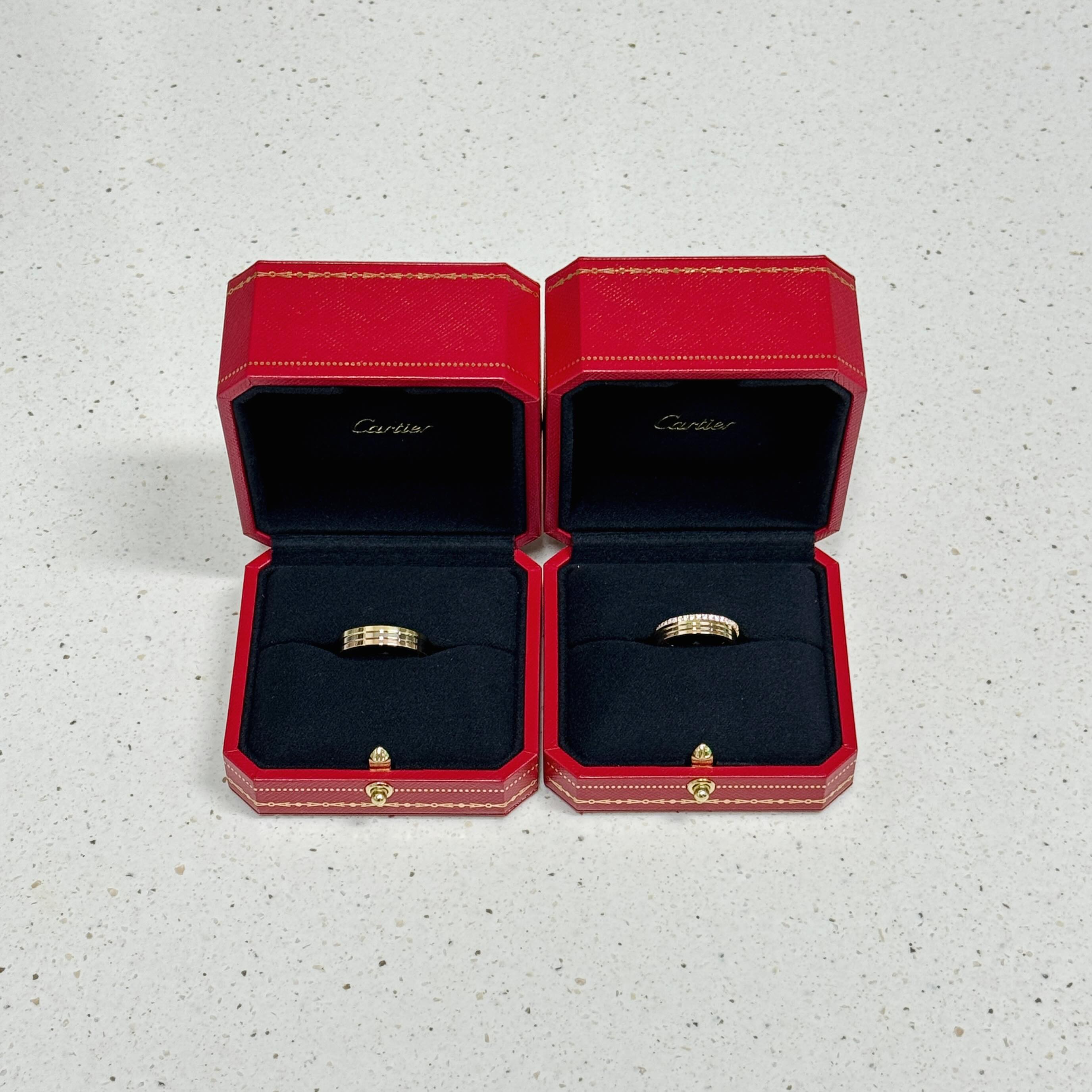 우리의 웨딩💍
최고의 행복은 사랑받고 있다는 확신이라던데,
오빠를 만나고 있는 동안에는 정말 확신의 행복이다

#까르띠에 #까르띠에웨딩밴드 #웨딩