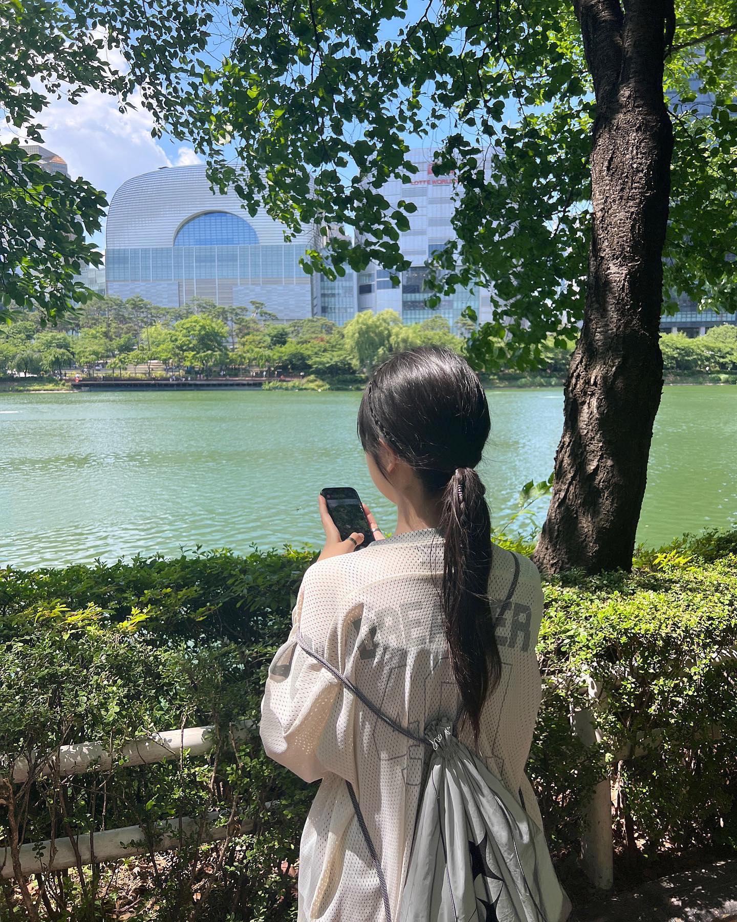 서울시티 내 발 아래