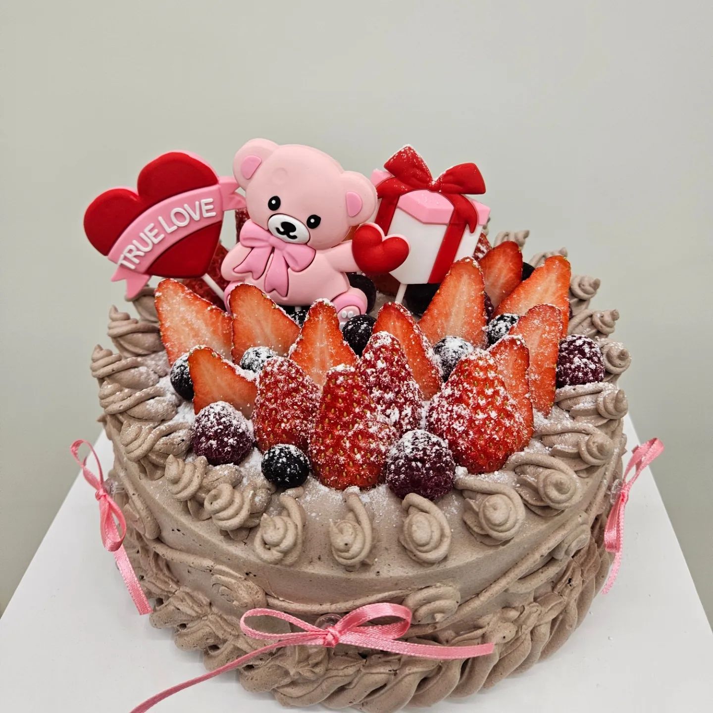 초코 러브 곰돌이♡
예약해주신ㅎㅎ

#곰돌이케이크 
#핸드메이드 
#생크림맛집 
#수제케이크