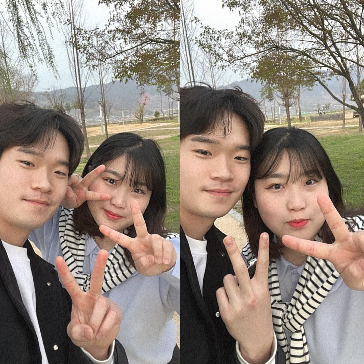 종혁이와 함께하는 세번째 꽃놀이🌸❤️
#815일 #ㅋㅋ #벚꽃 #하지만꽃