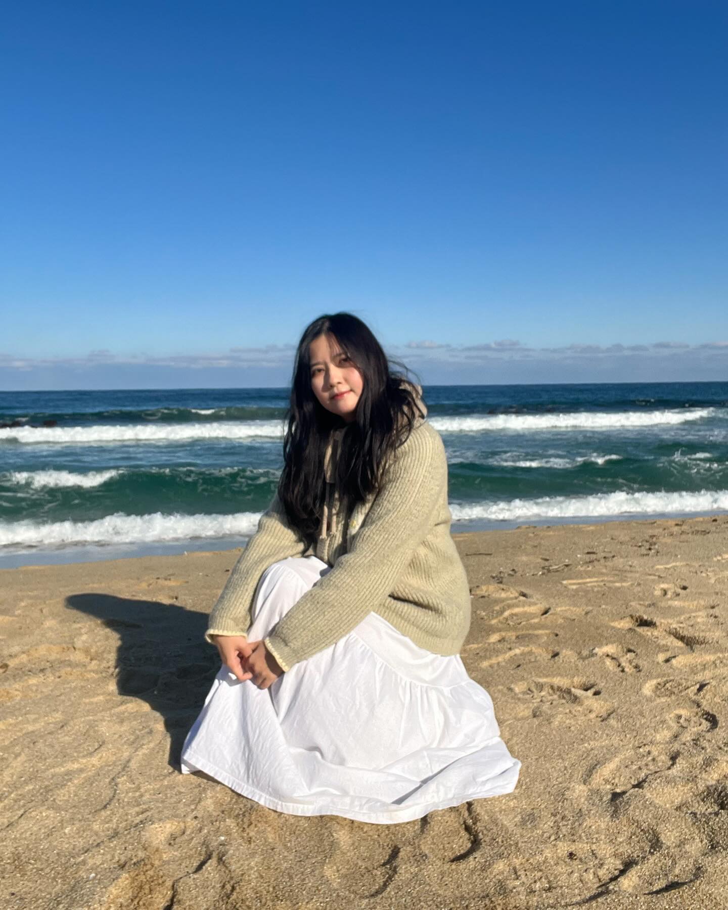 바다보고 힐링🌊🤍
