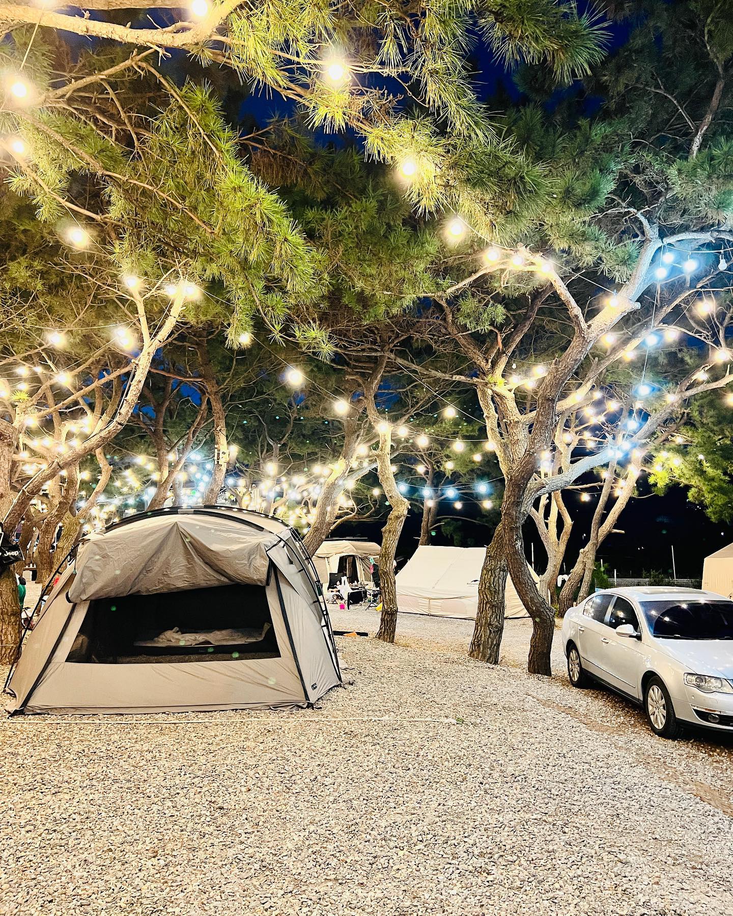 론니와 함께한 첫 캠핑⛺️
캠핑장 검색하면서 찾은 우리가 찾던 그런 캠핑장-!
깨끗하고, 바다와 가깝고, 집에서 가깝고 👍
당일캠핑으로 아침부터 저녁까지 놀고 왔는데
바다와 캠핑장은 단 1분거리-!
캠핑장 화장실, 샤워실, 사이트 모두 깨끗해서
가족 모두 만족하고 즐겁게 다녀왔어요💛
단골이 될 것 같은 느낌이 듭니다 😆
⠀
⠀
#론니 #32개월아기 #캠핑 #아기와캠핑 
#을왕리솔트캠핑장