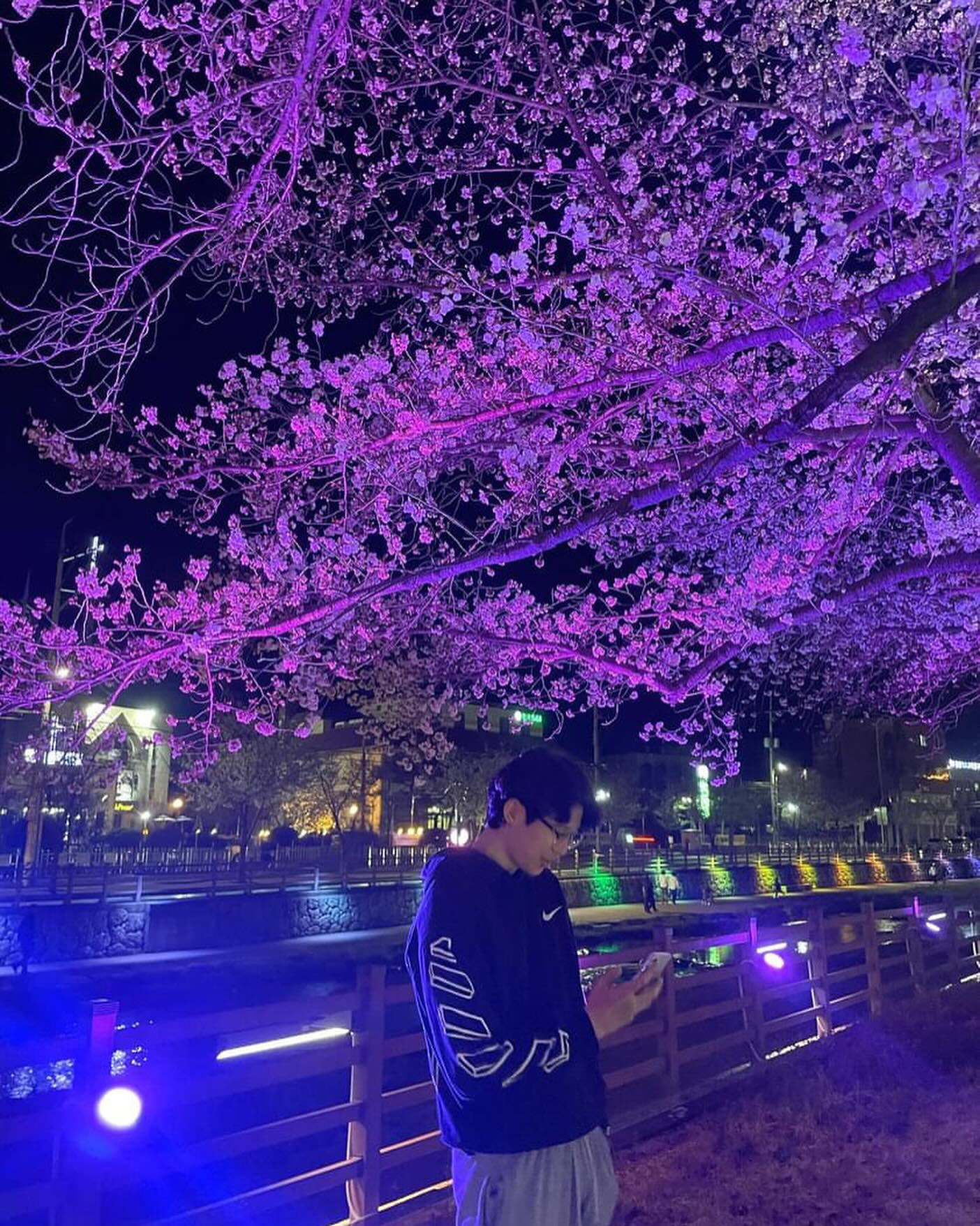 봄의 계절 벚꽃 아름답다. 
.
.
.
#봄 #계절 #벚꽃길 #아름답다❤️