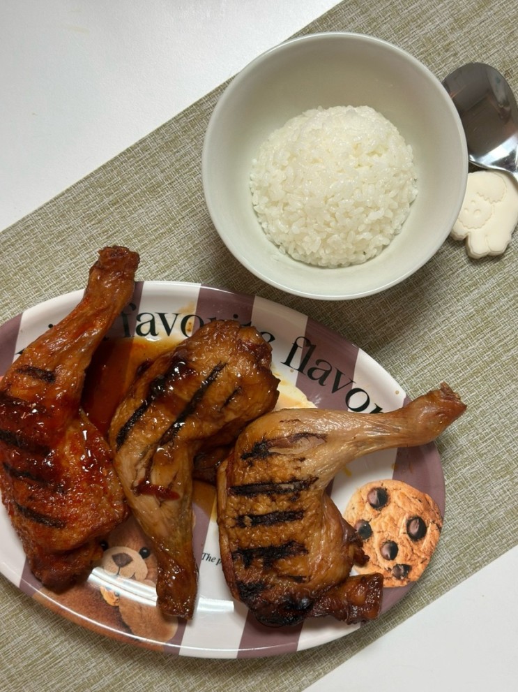 삼화식품 아라치 직화 닭다리 치킨 간편하게 맛있어지는 밥상