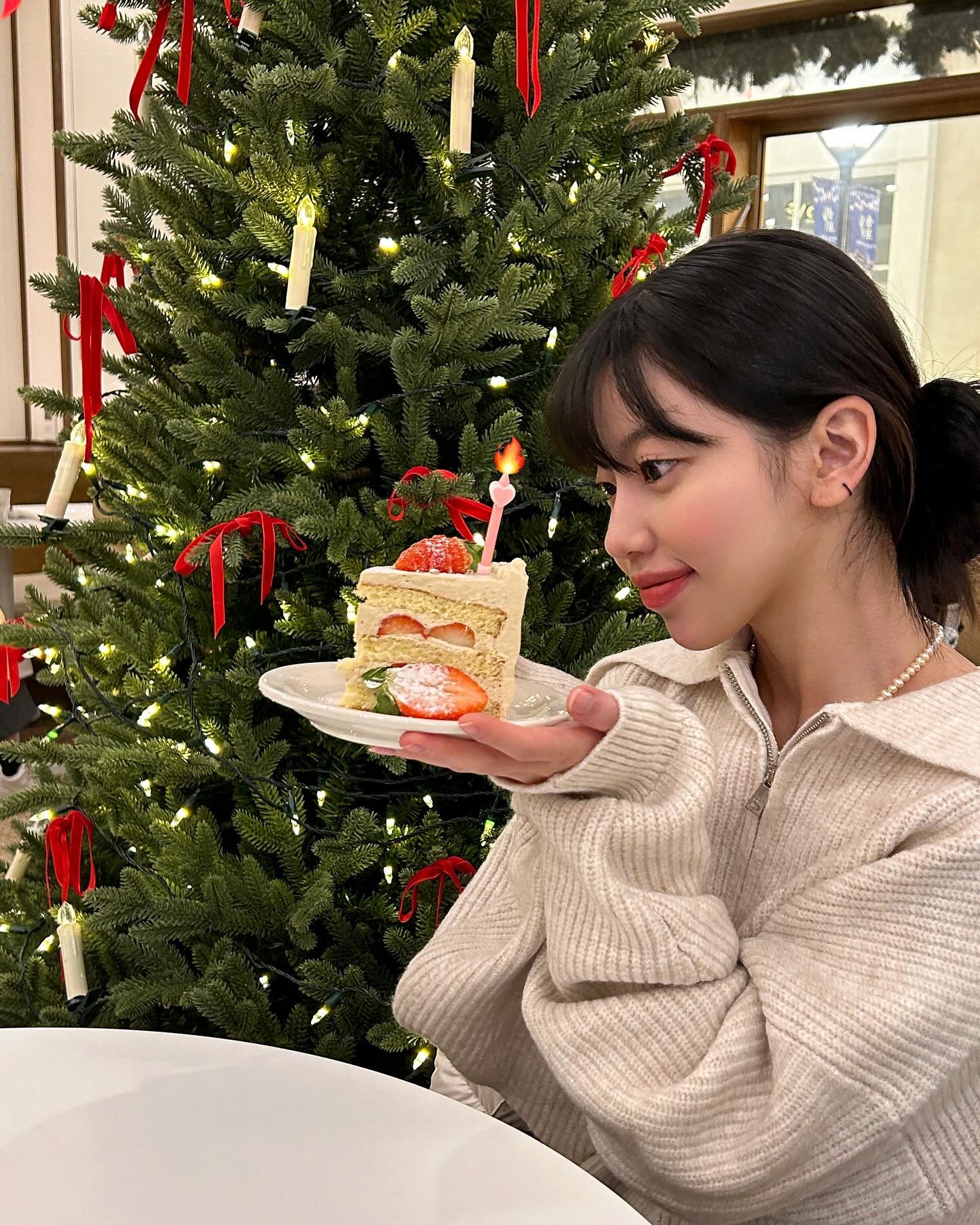 해피벌데이 미리메리해피크리스마스••🍰••🎄