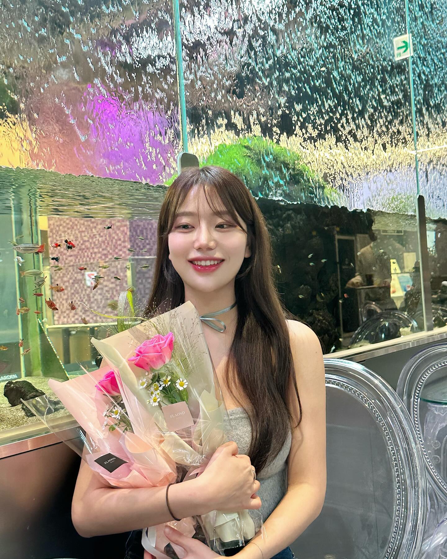 꽃 사들고 공주들 만나러 간 날🌷💕