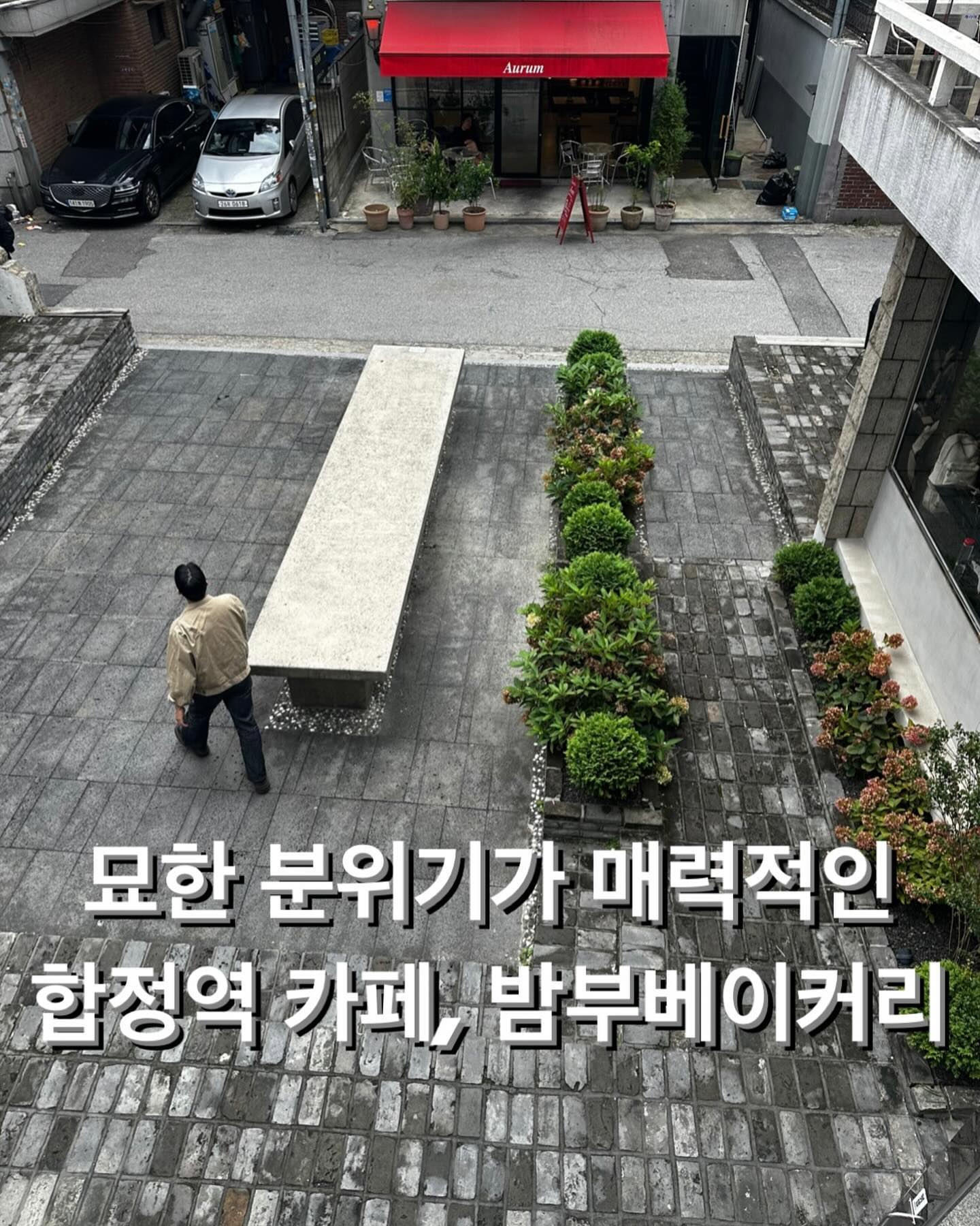 #합정역카페 #밤부베이커리 #bamvoo 

다크한 대리석, 여기저기 엿보이는 골드부재들 
마감처리가 안된 내부, 드문 드문 보이는 목재 가구
어두운 조명
이런 인테리어를 표현하는 단어가 있으면 꼭 알고 싶은 카페였습니다 하필 제가 방문했을때는 날씨가 어두운 날이었는데 더욱더 어두운 인테리어가 강하게 표현되었습니다 어쩌면 이런 날에 더 제격인 카페인지도,,

테라스에 있는 매우 커다란 테이블은 날 좋은날 많은 사람들이 마주보고 앉을 수 있게 좌석을 비치해서 더 이색적인 분위기와 포토존을 형성하는 것 같았습니다 규모가 컸고 항상 햇살맛집 카페, 밝은 카페를 소개하다가 이런 카페도 즐길 수 있어서 흥미로웠습니다 

#이색카페 #이색분위기 #베이커리카페 #합정맛집 #테라스카페 #대형카페 #어두운분위기 #다크카페 #콜드블루 #coffeedna #카페스타그램 #카페투어 #카페추천 #카페인테리어 #BVBB